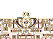 Miyabi (Purple) Square GAMAGUCHI Clasp Purse