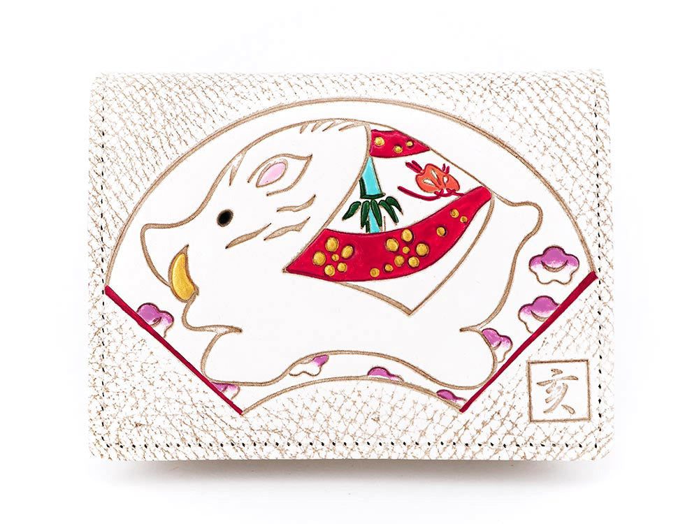Chinese Zodiac: Boar Square Coin Purse