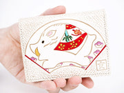 Chinese Zodiac: Boar Square Coin Purse