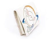 Chinese Zodiac: Rabbit Square Coin Purse