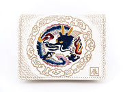 Flying Dragon (Navy) Square Coin Purse