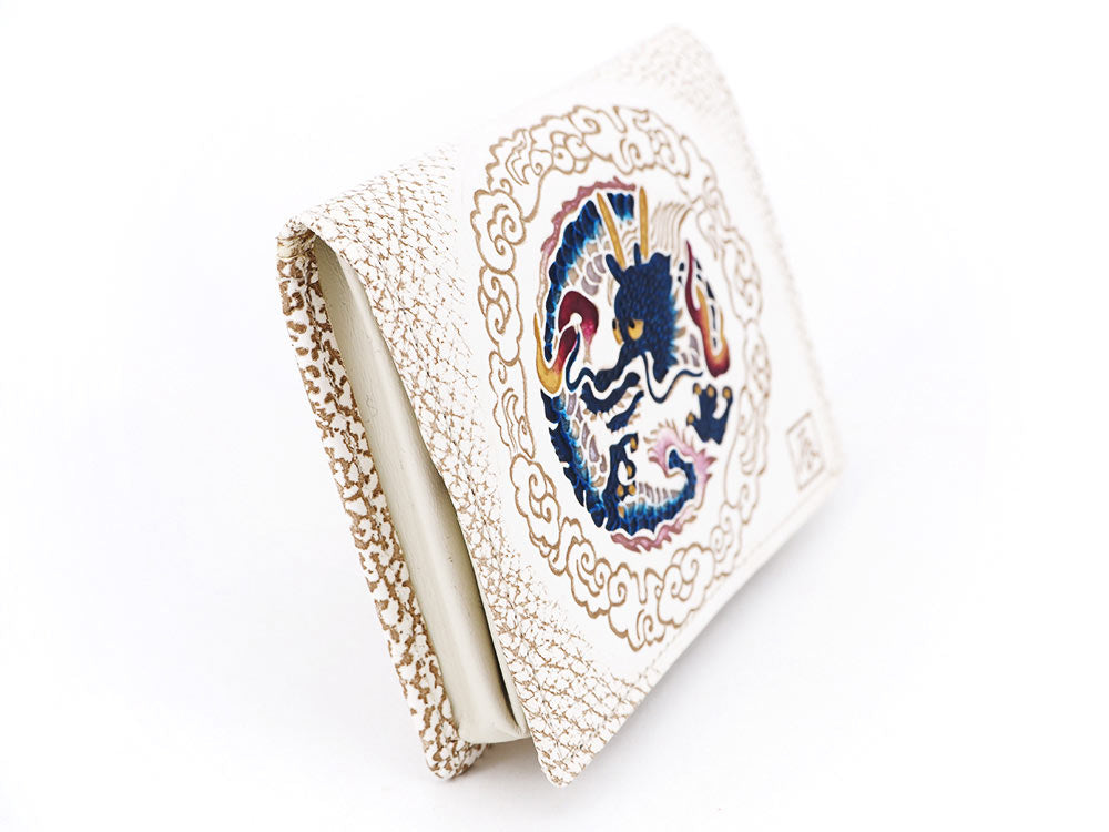Flying Dragon (Navy) Square Coin Purse
