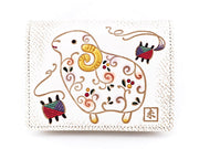 Arabesque Sheep Square Coin Purse