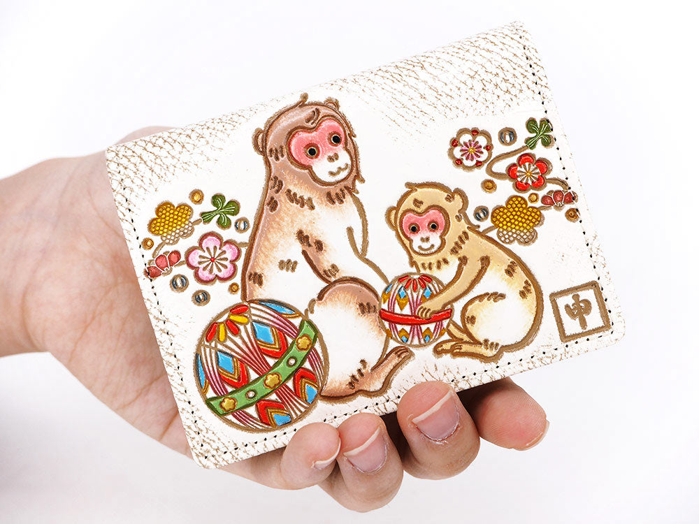 Chinese Zodiac: Monkey Square Coin Purse