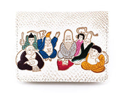 SHICHIFUKUJIN - Seven Lucky Gods Square Coin Purse