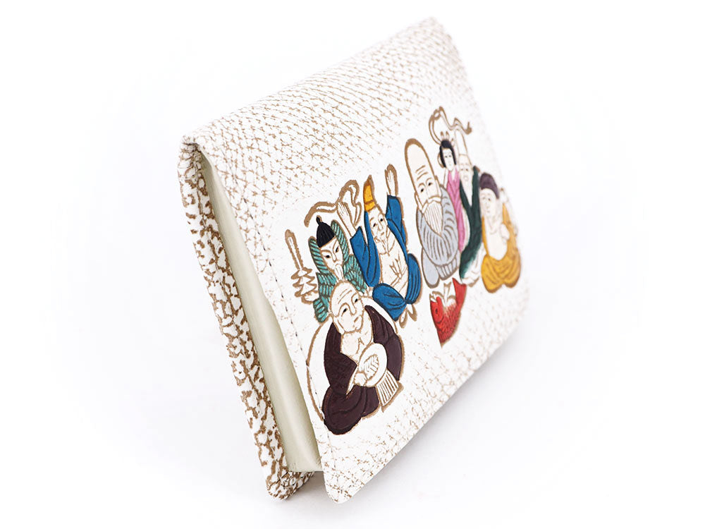 SHICHIFUKUJIN - Seven Lucky Gods Square Coin Purse