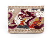Dragon (Wine) Square Coin Purse