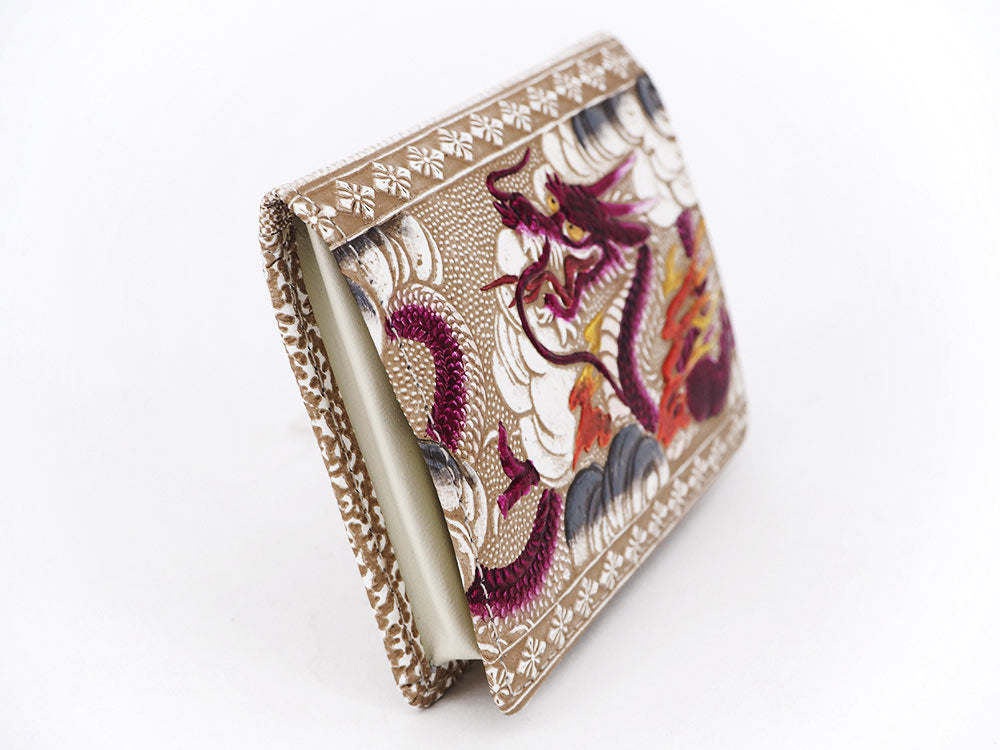 Dragon (Wine) Square Coin Purse