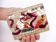 Dragon (Wine) Square Coin Purse