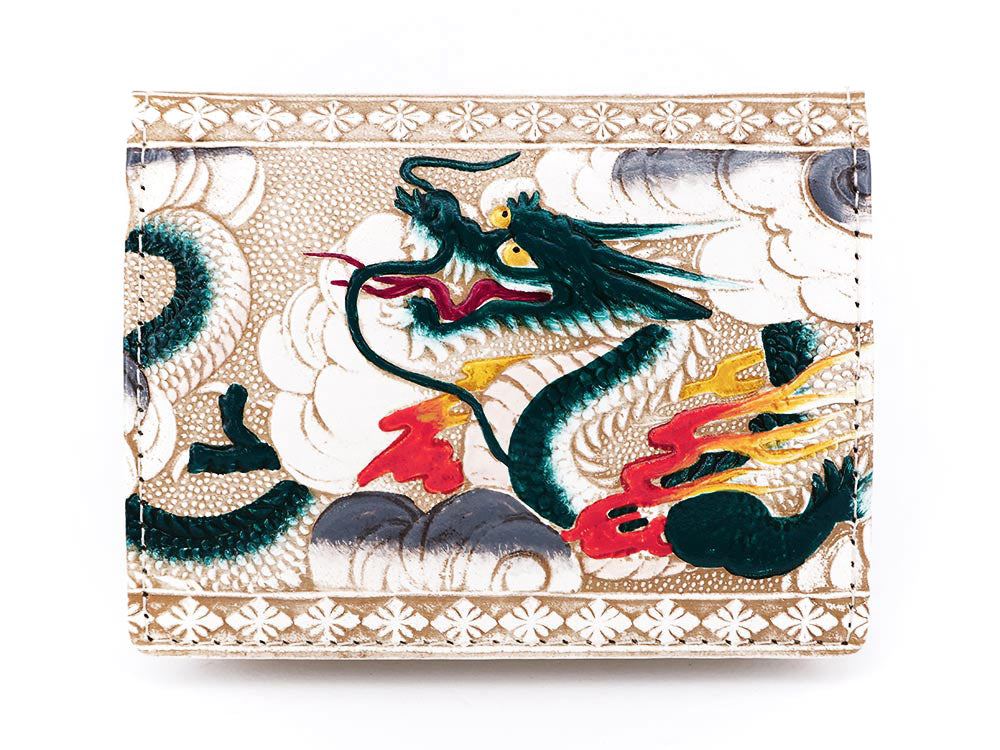 Dragon (Green) Square Coin Purse
