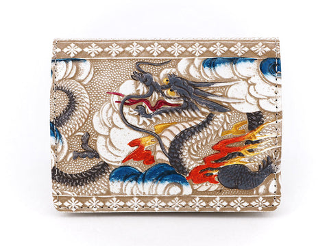 Dragon (Gray) Square Coin Purse