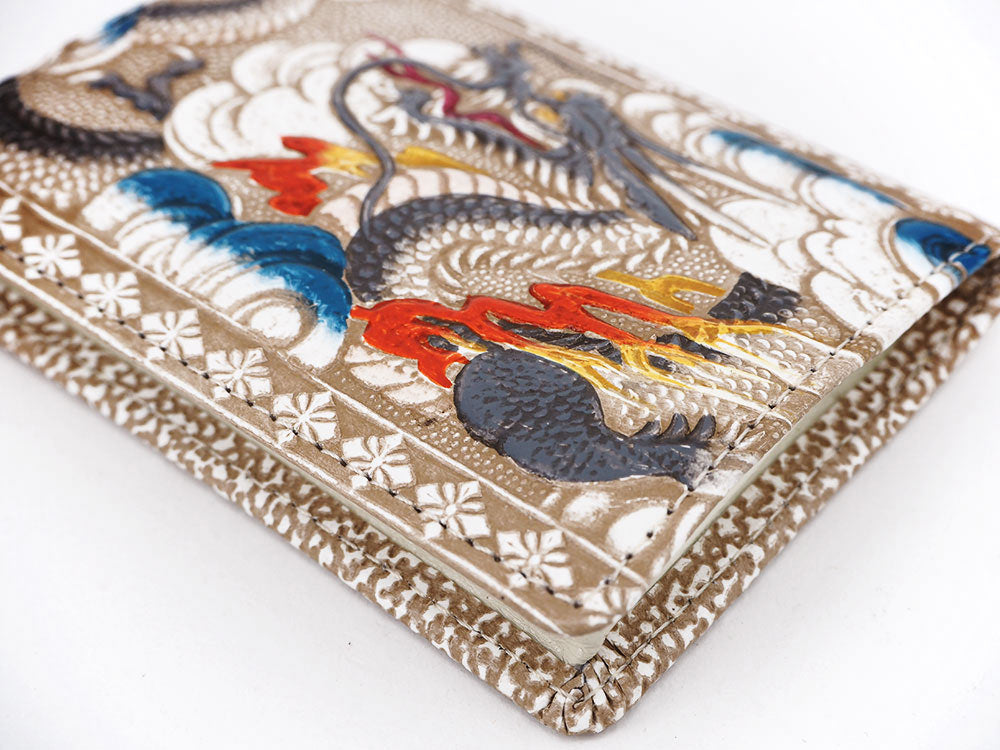 Dragon (Gray) Square Coin Purse
