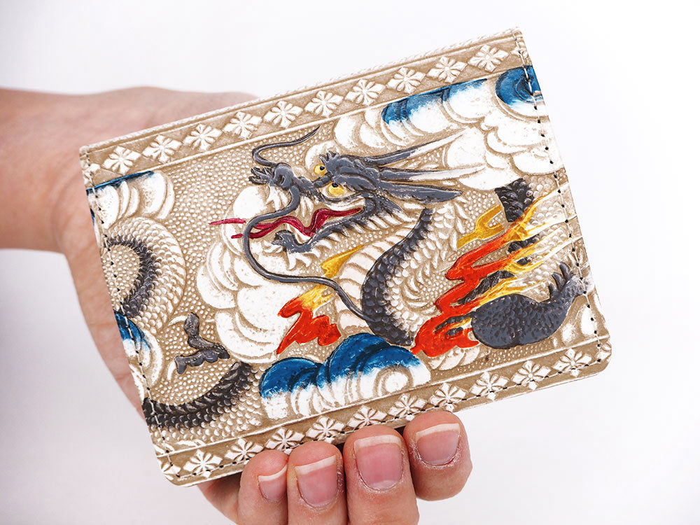 Dragon (Gray) Square Coin Purse