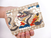 Dragon (Gray) Square Coin Purse