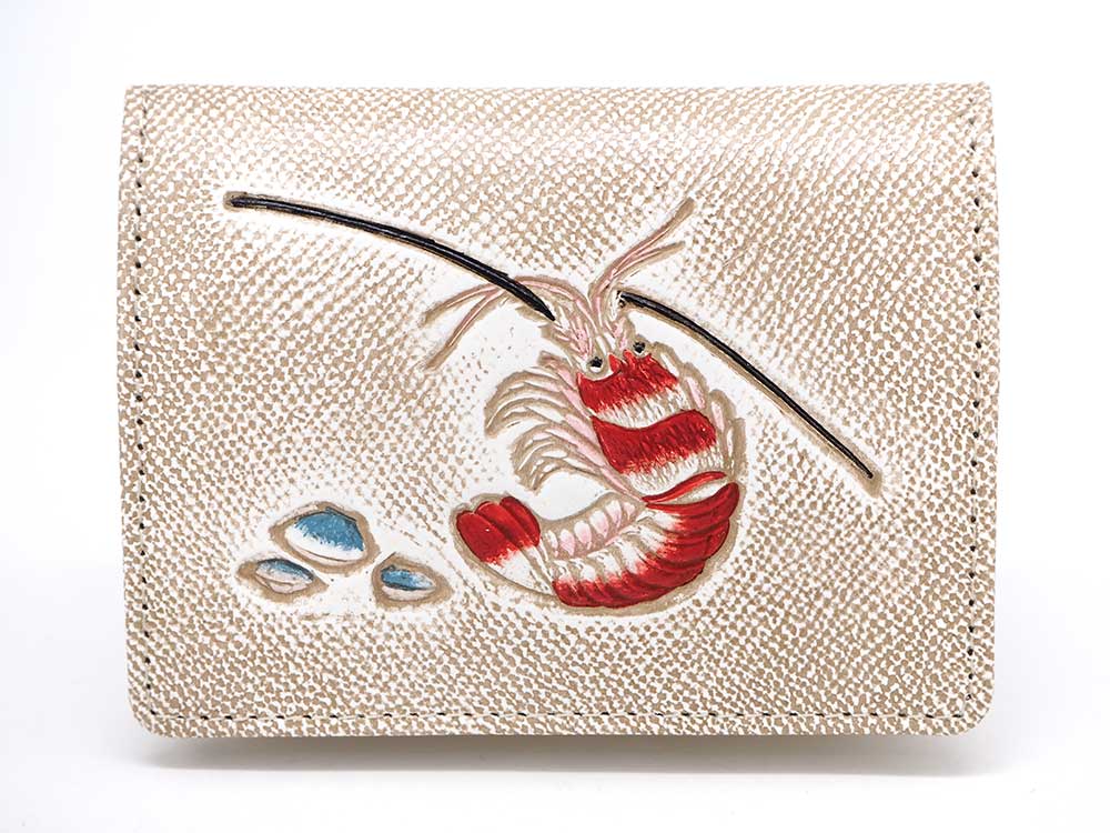 Prawn Square coin purse
