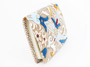 Arabesque (Blue) Square Coin Purse
