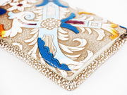 Arabesque (Blue) Square Coin Purse