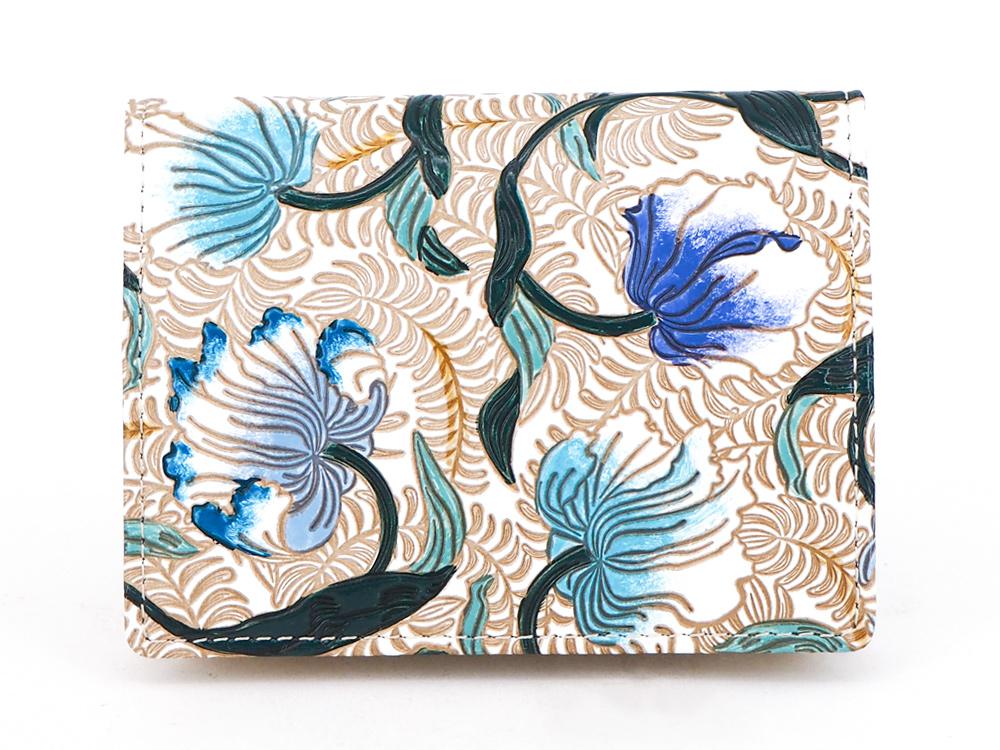 North Garden (Turquoise) Square Coin Purse