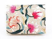 North Garden (Coral) Square Coin Purse