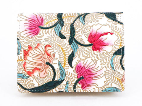 North Garden (Coral) Square Coin Purse