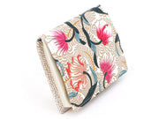 North Garden (Coral) Square Coin Purse