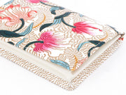 North Garden (Coral) Square Coin Purse