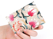 North Garden (Coral) Square Coin Purse