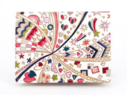 Glossy Hearts Square Coin Purse