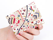 Glossy Hearts Square Coin Purse