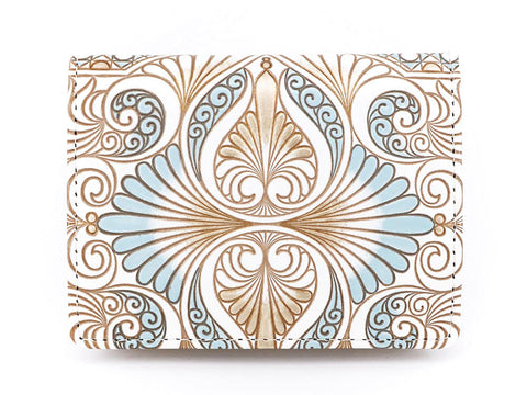 Rocaille (Blue) Square Coin Purse