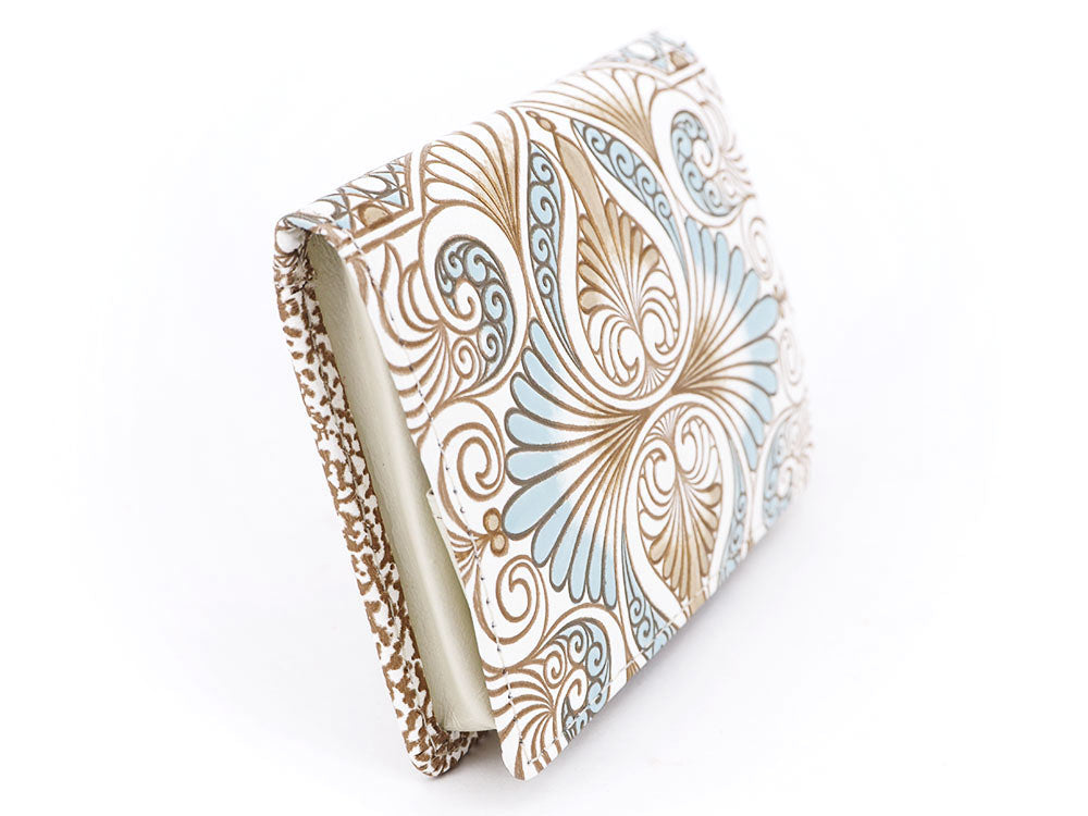 Rocaille (Blue) Square Coin Purse