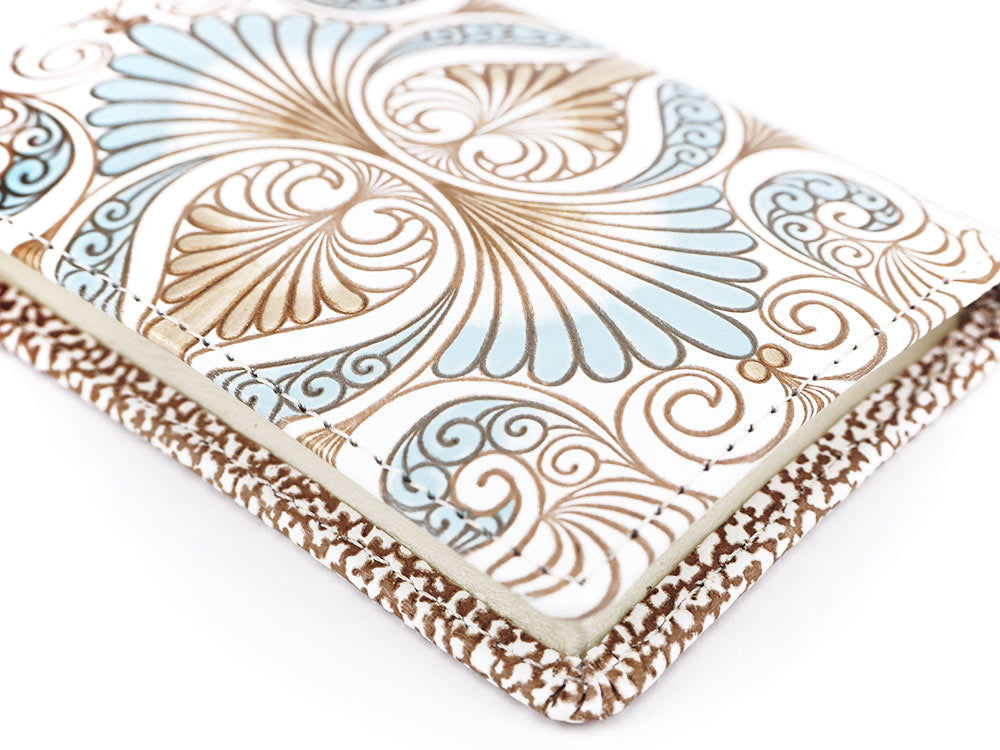 Rocaille (Blue) Square Coin Purse