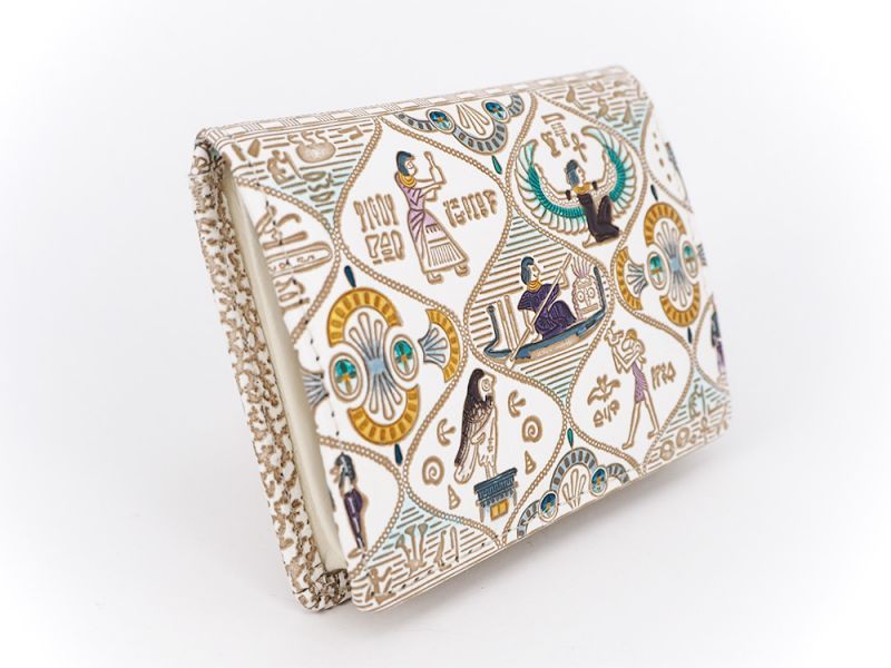 Egyptian Design (#1) Square Coin Purse
