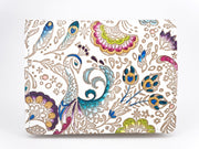 Peacock Square Coin Purse