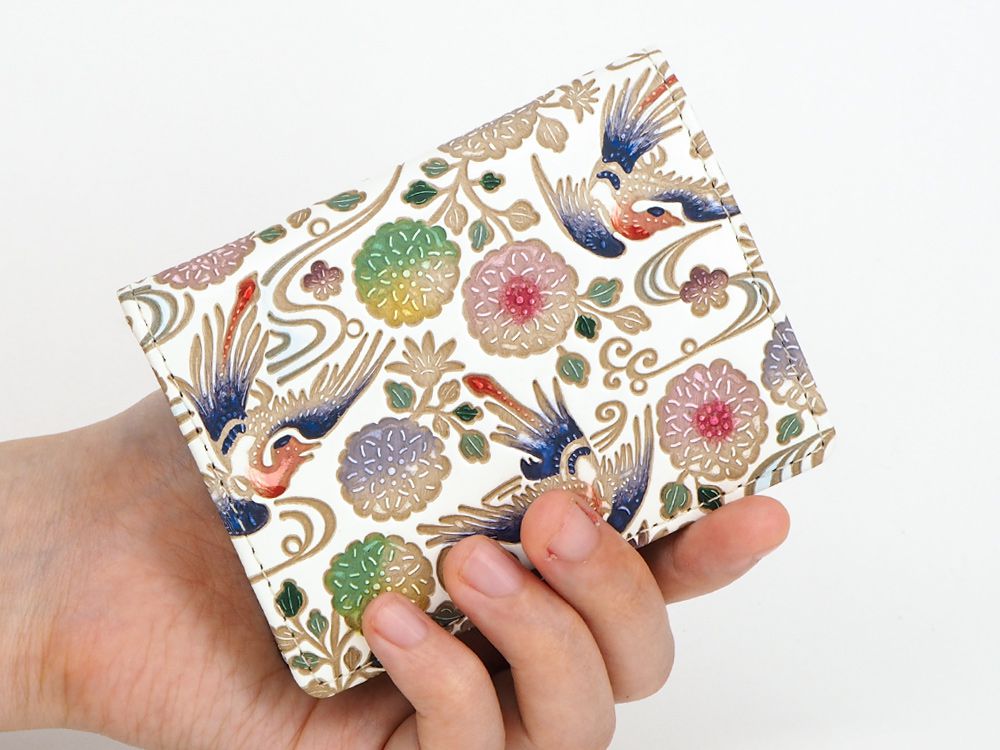 KACHO - Birds and Flowers Square Coin Purse