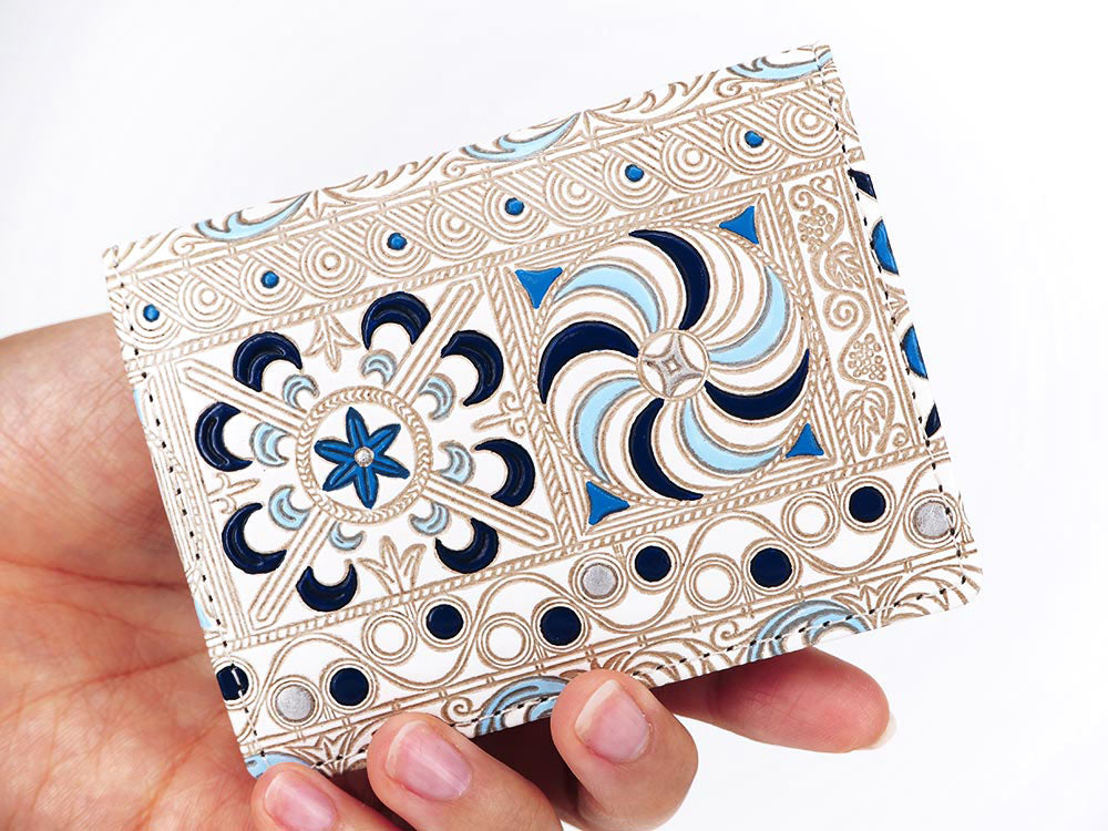 KINSHA - Persia Tiles (Blue) Square Coin Purse