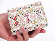 HANABISHI - Traditional Flower Patterns Square Coin Purse