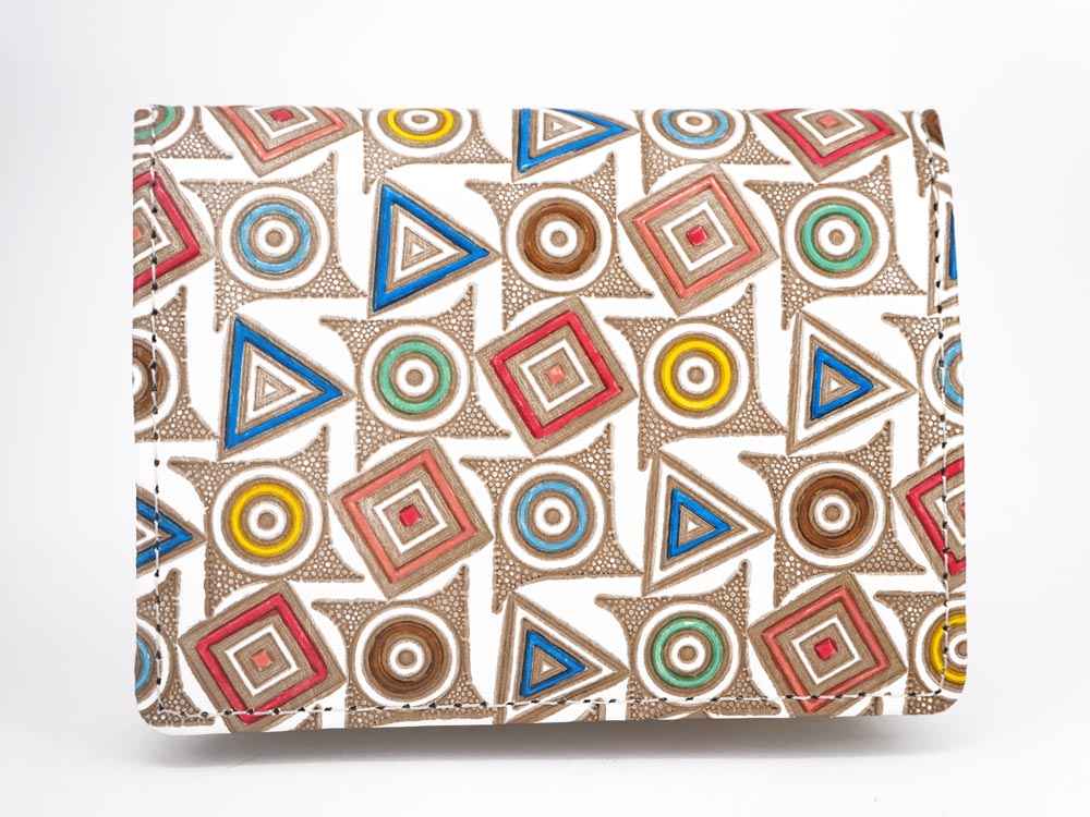 Circles, Triangles and Squares Square Coin Purse