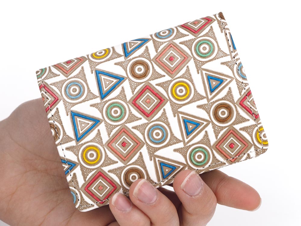 Circles, Triangles and Squares Square Coin Purse