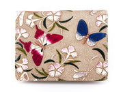 Dianthus Flowers Square Coin Purse