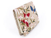 Dianthus Flowers Square Coin Purse