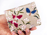 Dianthus Flowers Square Coin Purse