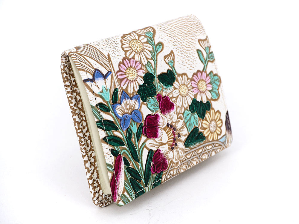 Lilies Square Coin Purse