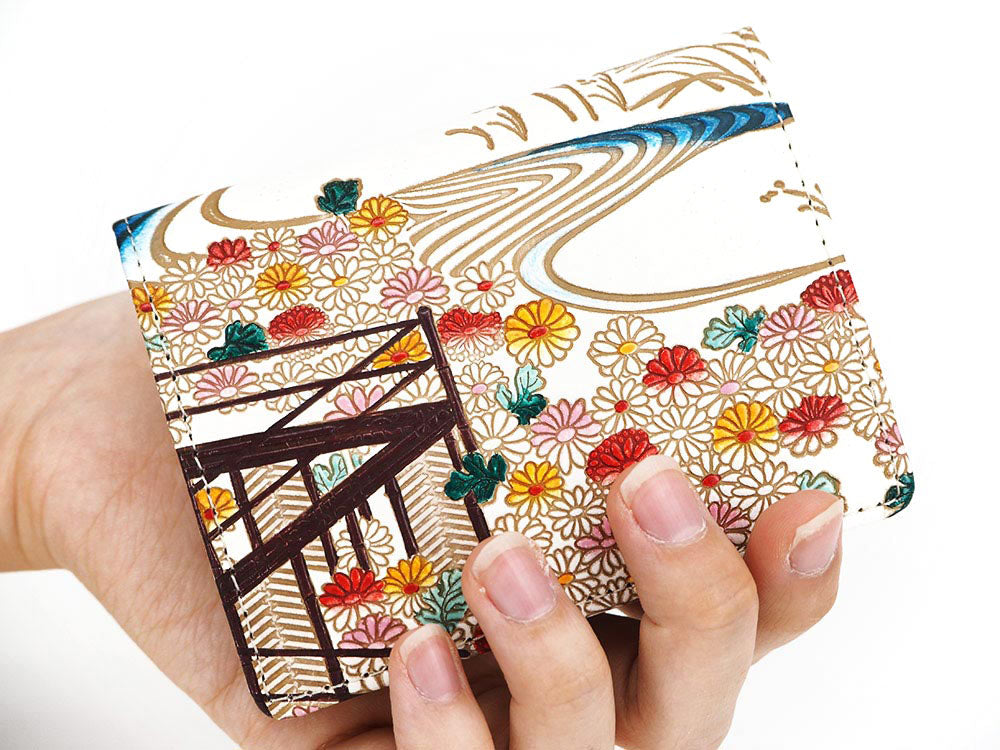 Royal Chrysanthemum Square Coin Purse