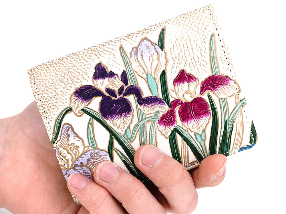 Irises Square Coin Purse