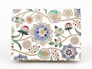 Dahlia (Cobalt Blue) Square Coin Purse