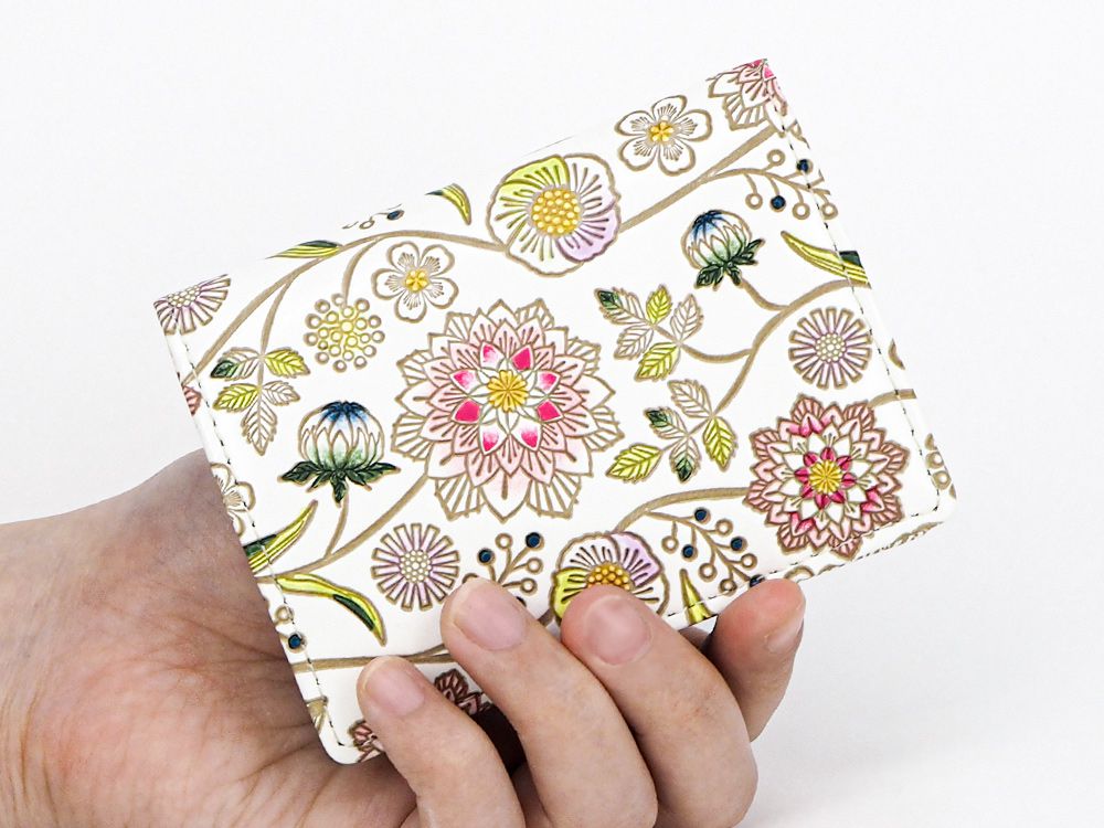 Dahlia (Berry Pink) Square Coin Purse