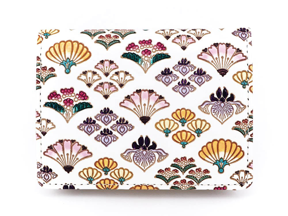 HANAOGI - Flower Fans Square Coin Purse
