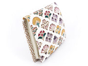 HANAOGI - Flower Fans Square Coin Purse