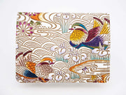 OSHIDORI - Mandarin Ducks Square Coin Purse
